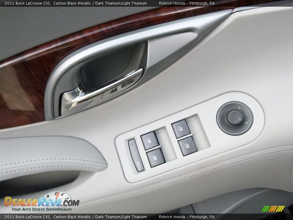 2011 Buick LaCrosse CXS Carbon Black Metallic / Dark Titanium/Light Titanium Photo #19