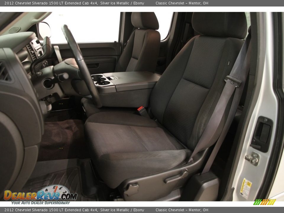 2012 Chevrolet Silverado 1500 LT Extended Cab 4x4 Silver Ice Metallic / Ebony Photo #5