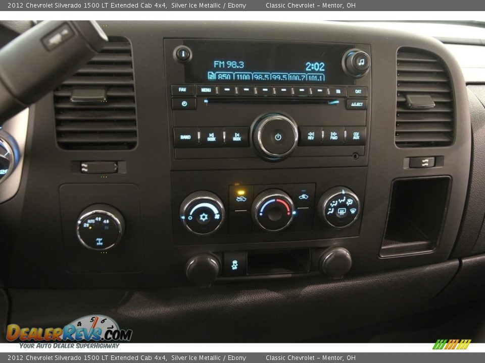 2012 Chevrolet Silverado 1500 LT Extended Cab 4x4 Silver Ice Metallic / Ebony Photo #8