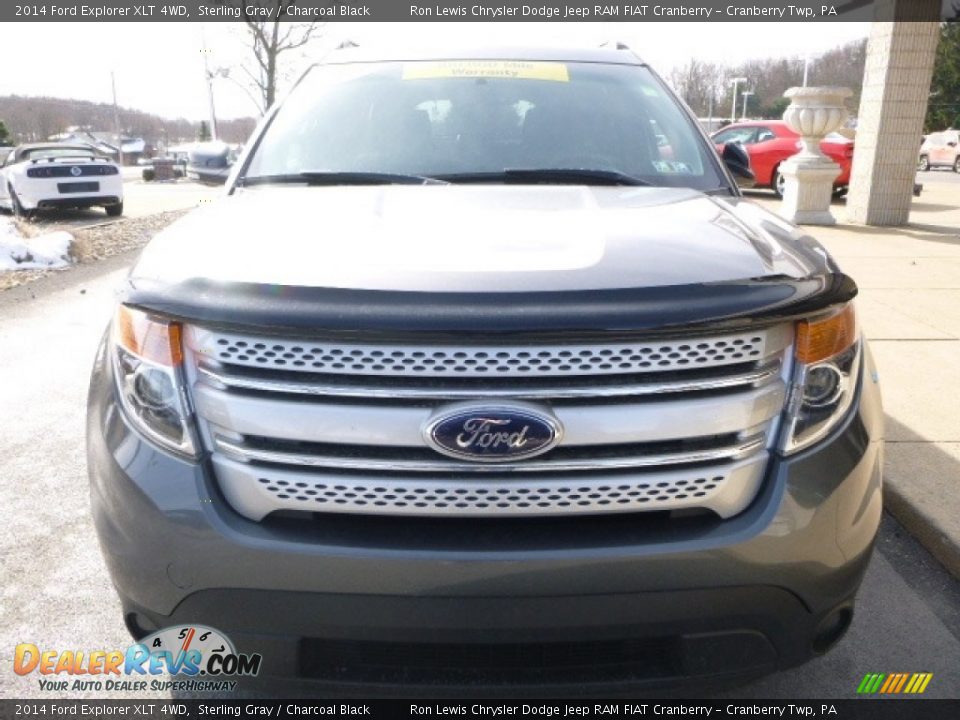 2014 Ford Explorer XLT 4WD Sterling Gray / Charcoal Black Photo #4