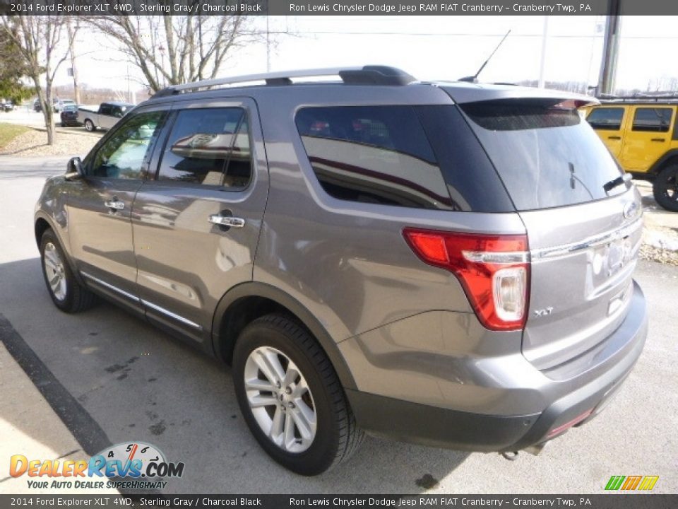 2014 Ford Explorer XLT 4WD Sterling Gray / Charcoal Black Photo #7