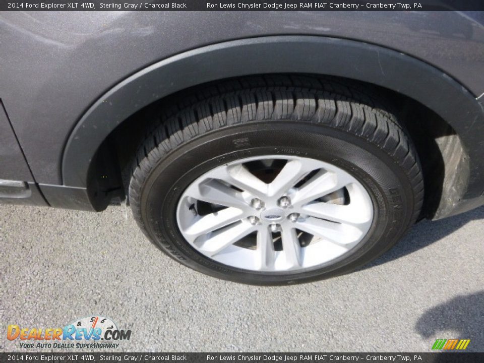 2014 Ford Explorer XLT 4WD Sterling Gray / Charcoal Black Photo #9