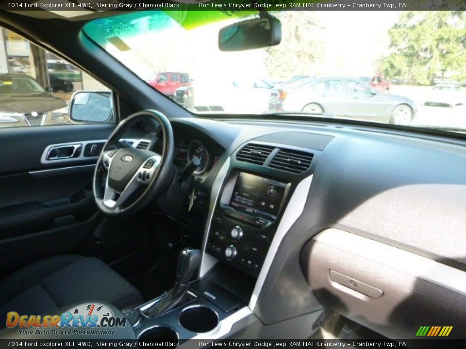 2014 Ford Explorer XLT 4WD Sterling Gray / Charcoal Black Photo #11