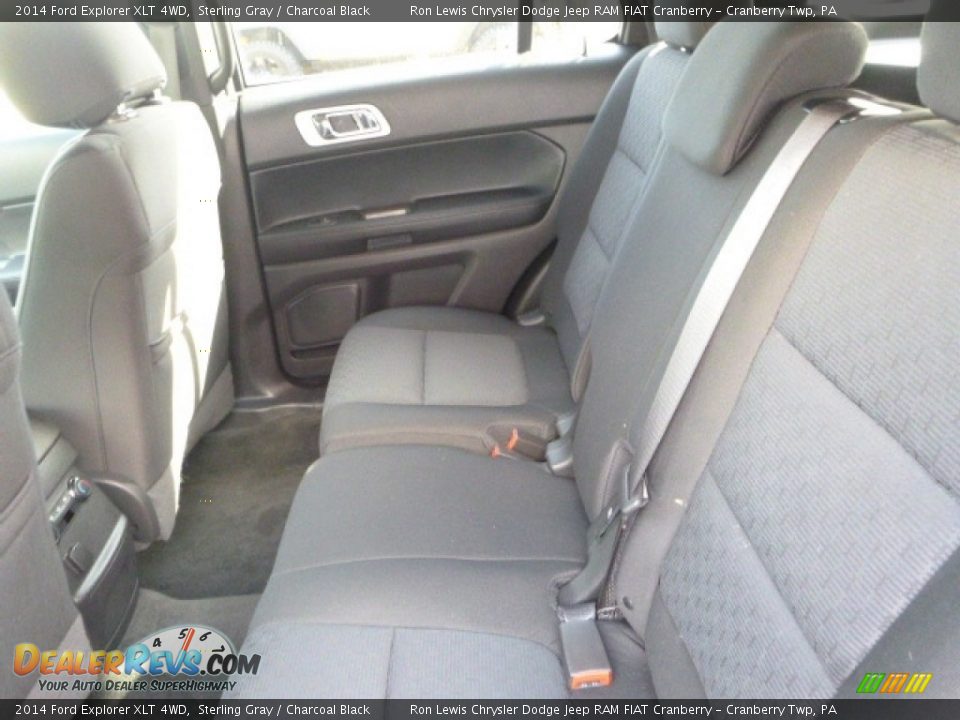 2014 Ford Explorer XLT 4WD Sterling Gray / Charcoal Black Photo #13