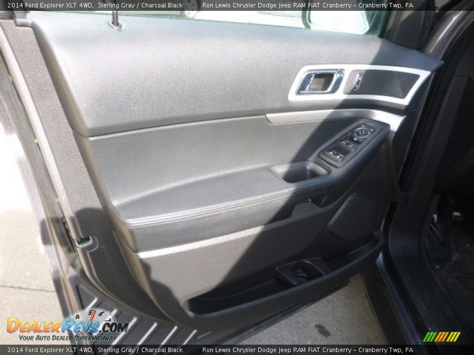 2014 Ford Explorer XLT 4WD Sterling Gray / Charcoal Black Photo #16