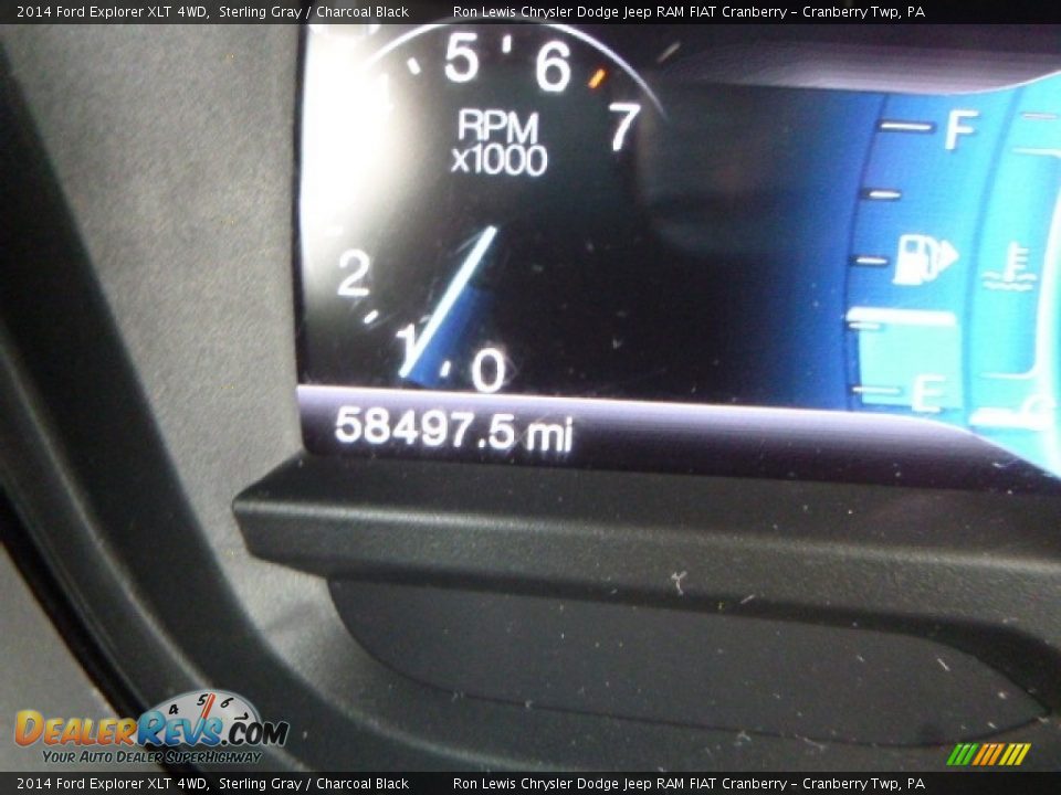 2014 Ford Explorer XLT 4WD Sterling Gray / Charcoal Black Photo #18