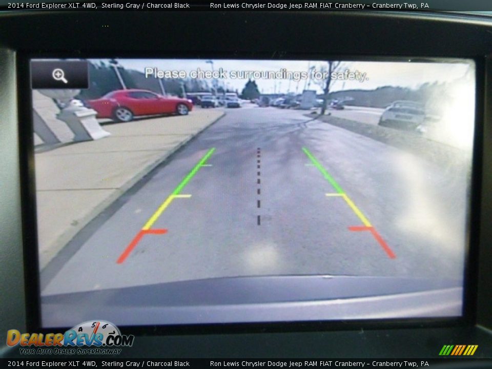 2014 Ford Explorer XLT 4WD Sterling Gray / Charcoal Black Photo #20