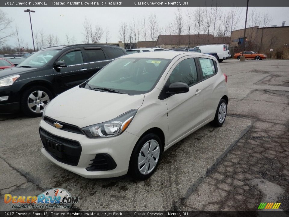 2017 Chevrolet Spark LS Toasted Marshmallow Metallic / Jet Black Photo #1