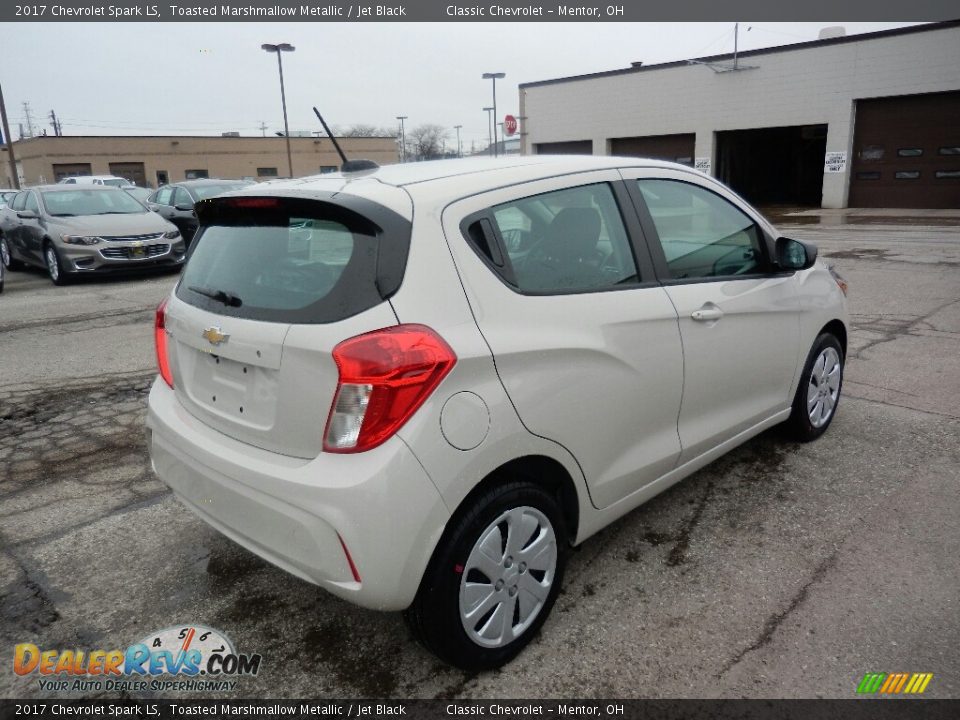2017 Chevrolet Spark LS Toasted Marshmallow Metallic / Jet Black Photo #4