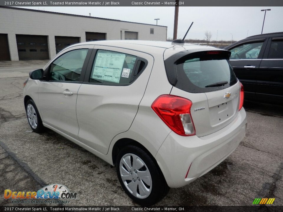 2017 Chevrolet Spark LS Toasted Marshmallow Metallic / Jet Black Photo #5