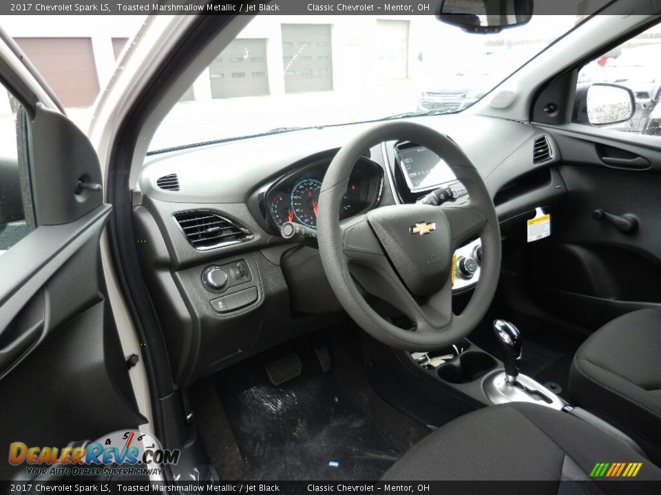 2017 Chevrolet Spark LS Toasted Marshmallow Metallic / Jet Black Photo #7