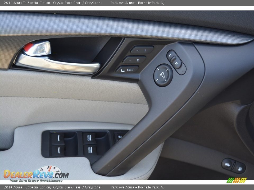 2014 Acura TL Special Edition Crystal Black Pearl / Graystone Photo #10