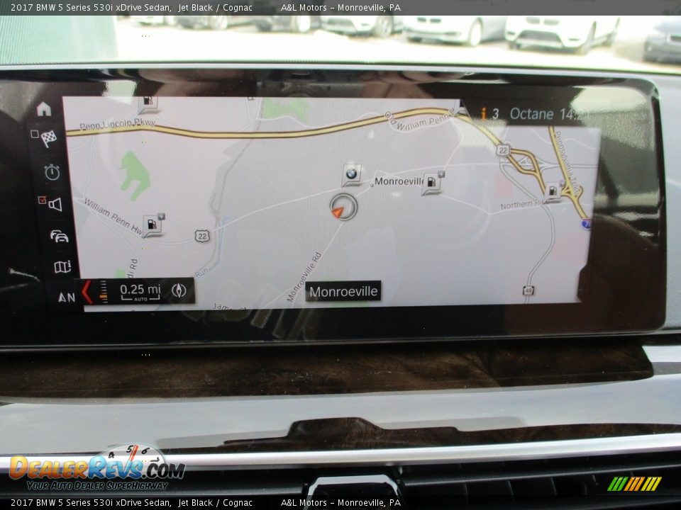 Navigation of 2017 BMW 5 Series 530i xDrive Sedan Photo #15