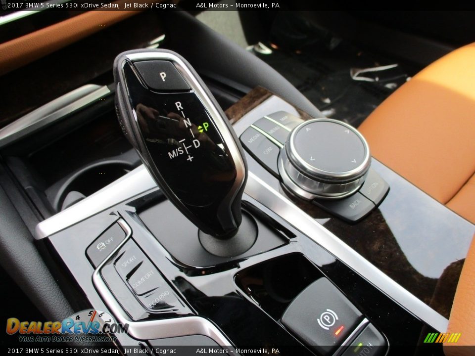 Controls of 2017 BMW 5 Series 530i xDrive Sedan Photo #16