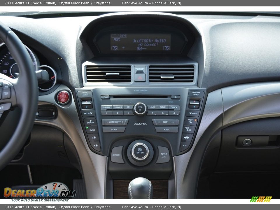 2014 Acura TL Special Edition Crystal Black Pearl / Graystone Photo #16