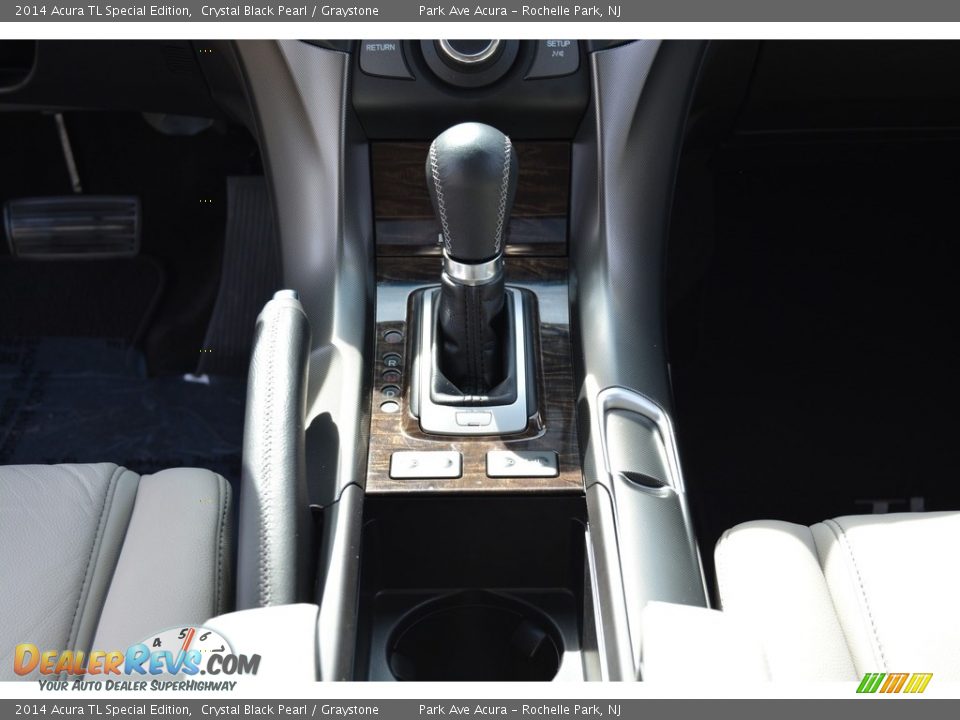 2014 Acura TL Special Edition Crystal Black Pearl / Graystone Photo #17