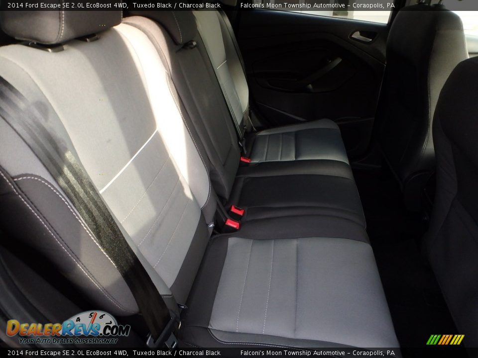 2014 Ford Escape SE 2.0L EcoBoost 4WD Tuxedo Black / Charcoal Black Photo #13