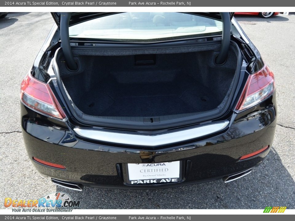 2014 Acura TL Special Edition Crystal Black Pearl / Graystone Photo #22