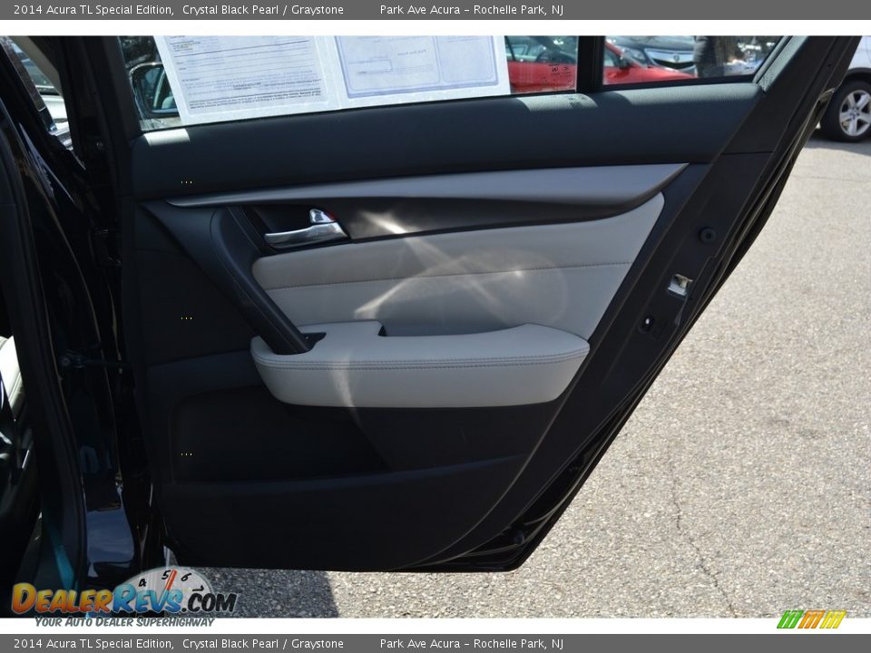 2014 Acura TL Special Edition Crystal Black Pearl / Graystone Photo #24