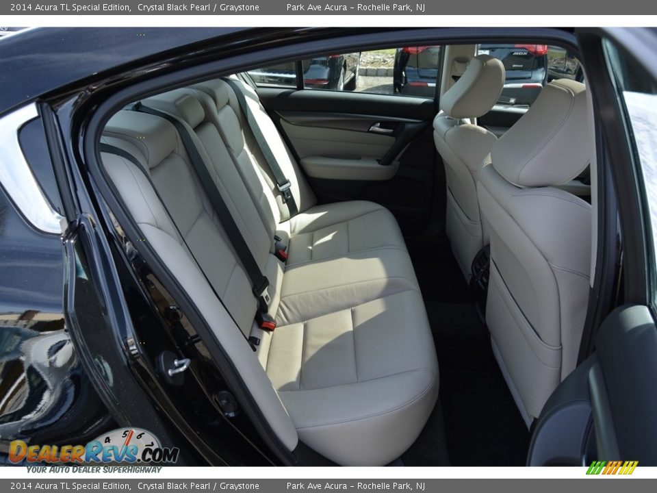 2014 Acura TL Special Edition Crystal Black Pearl / Graystone Photo #25