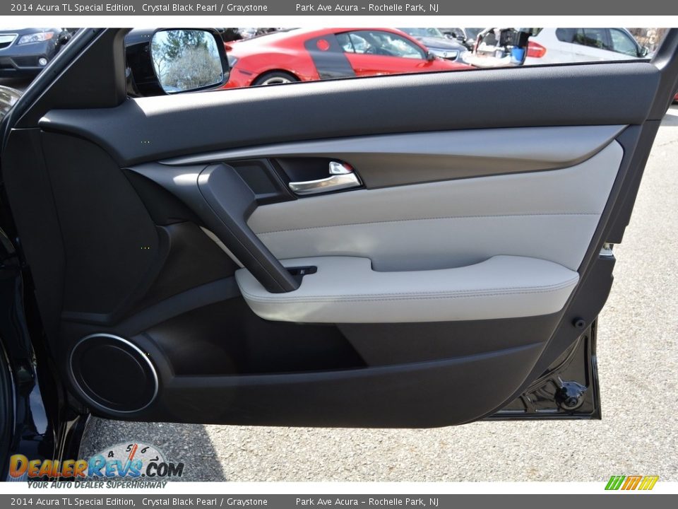 2014 Acura TL Special Edition Crystal Black Pearl / Graystone Photo #26
