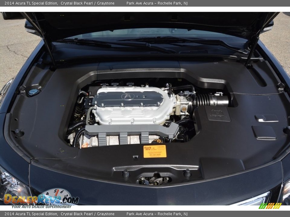 2014 Acura TL Special Edition Crystal Black Pearl / Graystone Photo #30