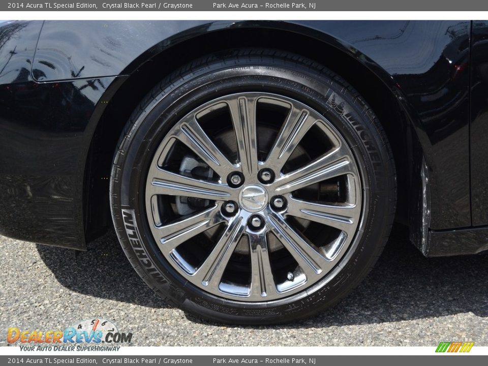 2014 Acura TL Special Edition Crystal Black Pearl / Graystone Photo #32