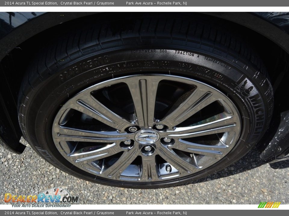 2014 Acura TL Special Edition Crystal Black Pearl / Graystone Photo #33