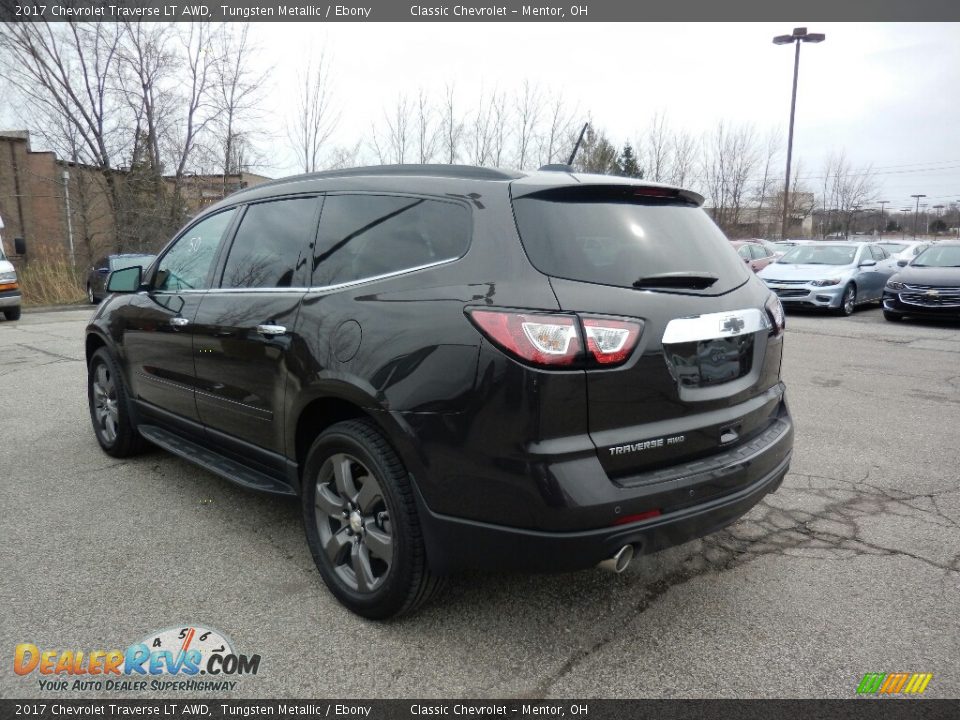 2017 Chevrolet Traverse LT AWD Tungsten Metallic / Ebony Photo #6