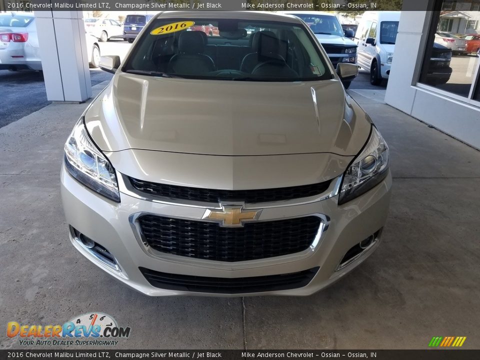 2016 Chevrolet Malibu Limited LTZ Champagne Silver Metallic / Jet Black Photo #29