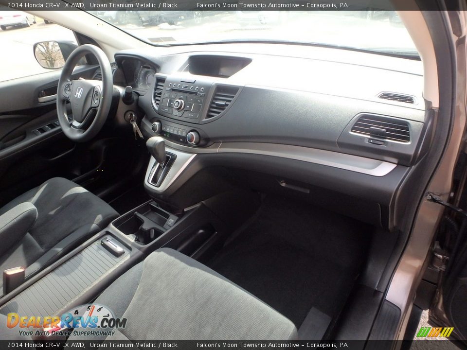 2014 Honda CR-V LX AWD Urban Titanium Metallic / Black Photo #12