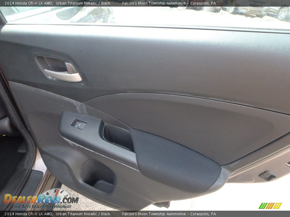 2014 Honda CR-V LX AWD Urban Titanium Metallic / Black Photo #15
