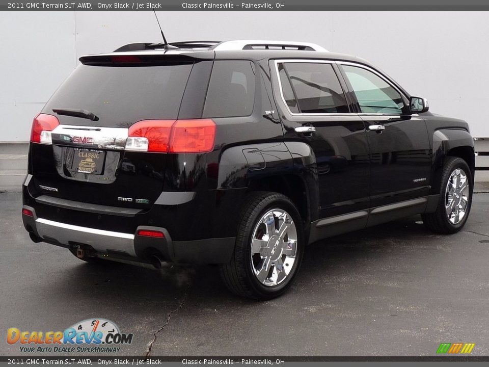 2011 GMC Terrain SLT AWD Onyx Black / Jet Black Photo #2