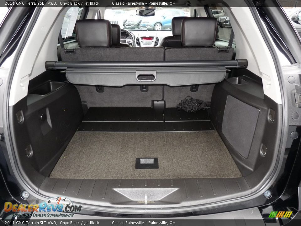 2011 GMC Terrain SLT AWD Onyx Black / Jet Black Photo #10