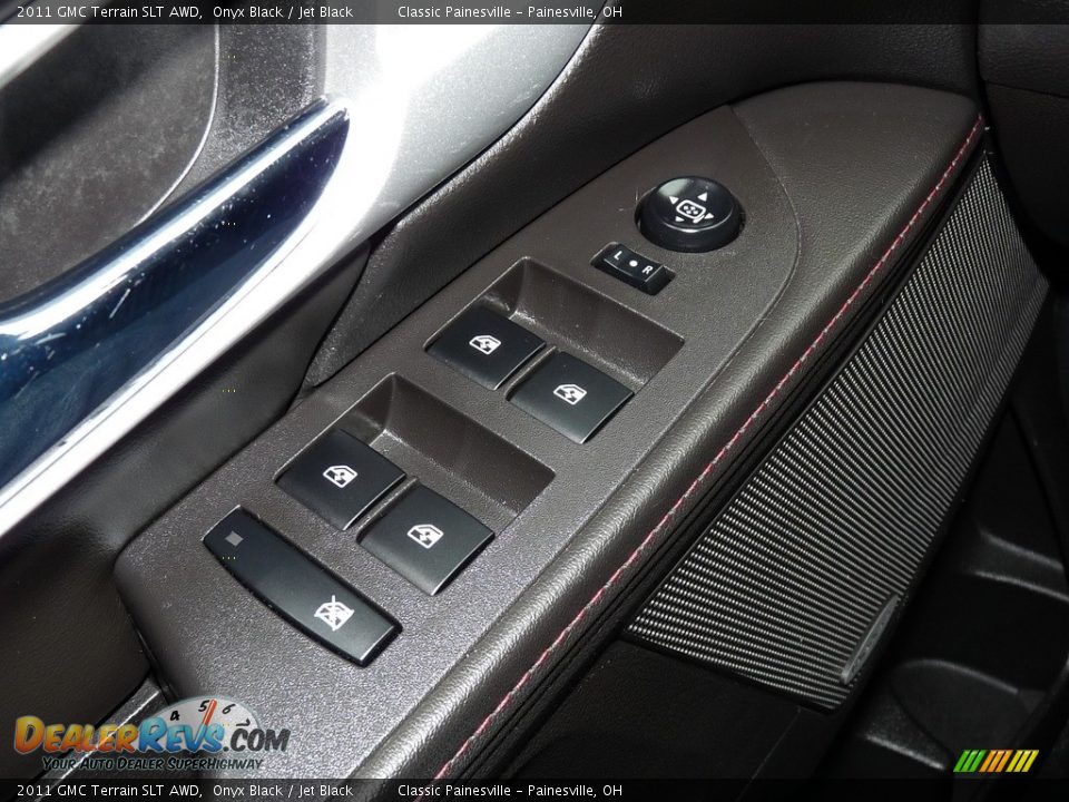 2011 GMC Terrain SLT AWD Onyx Black / Jet Black Photo #11