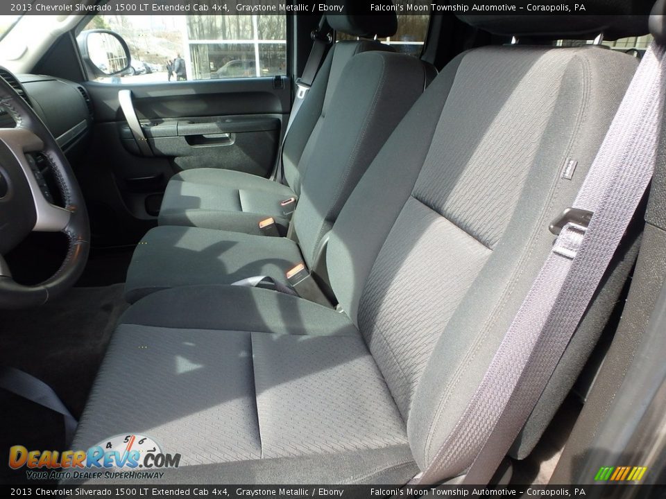 2013 Chevrolet Silverado 1500 LT Extended Cab 4x4 Graystone Metallic / Ebony Photo #15