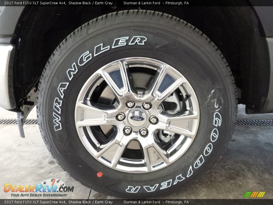 2017 Ford F150 XLT SuperCrew 4x4 Shadow Black / Earth Gray Photo #5