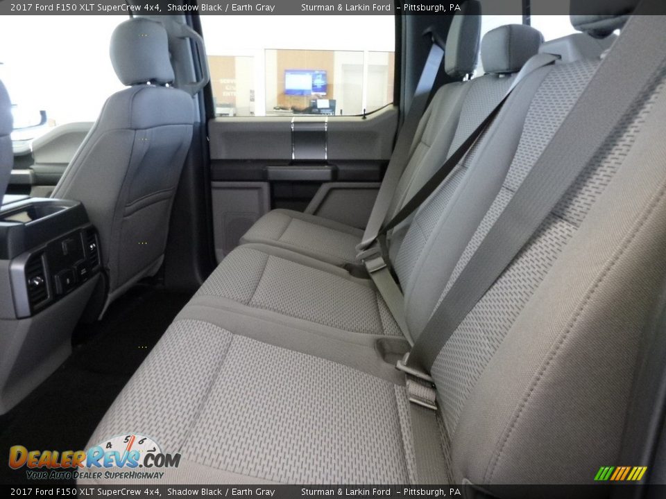 2017 Ford F150 XLT SuperCrew 4x4 Shadow Black / Earth Gray Photo #7