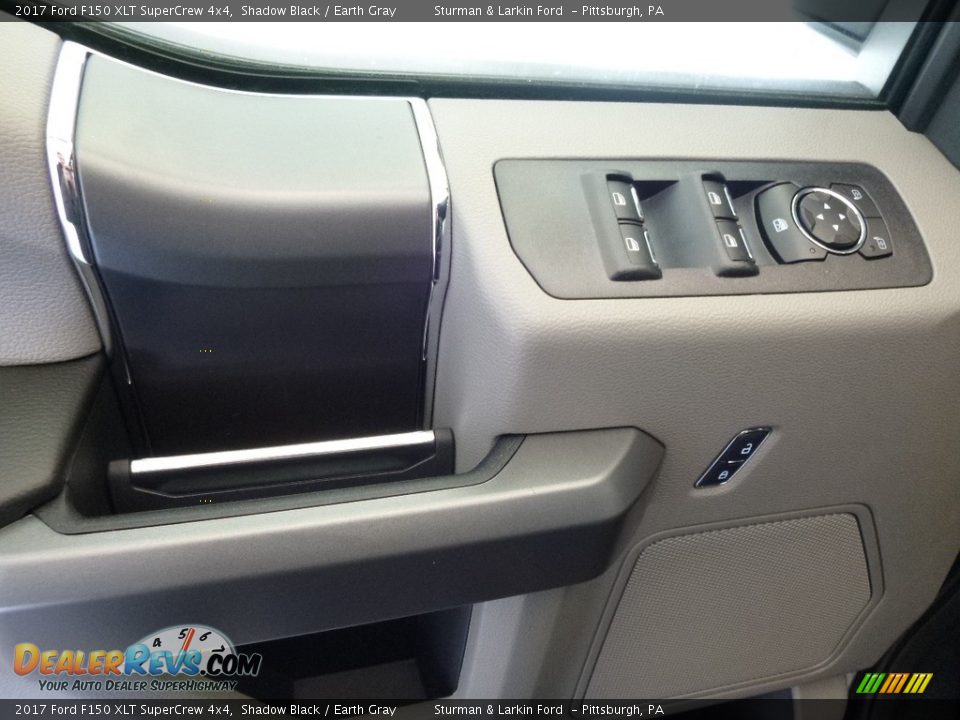 2017 Ford F150 XLT SuperCrew 4x4 Shadow Black / Earth Gray Photo #10