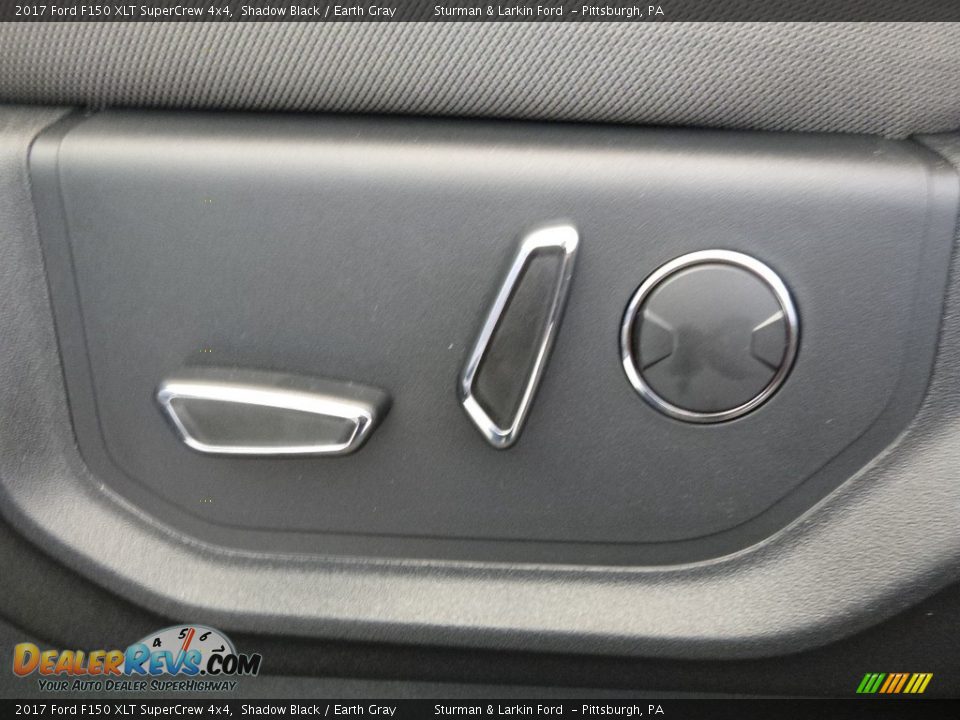 2017 Ford F150 XLT SuperCrew 4x4 Shadow Black / Earth Gray Photo #12