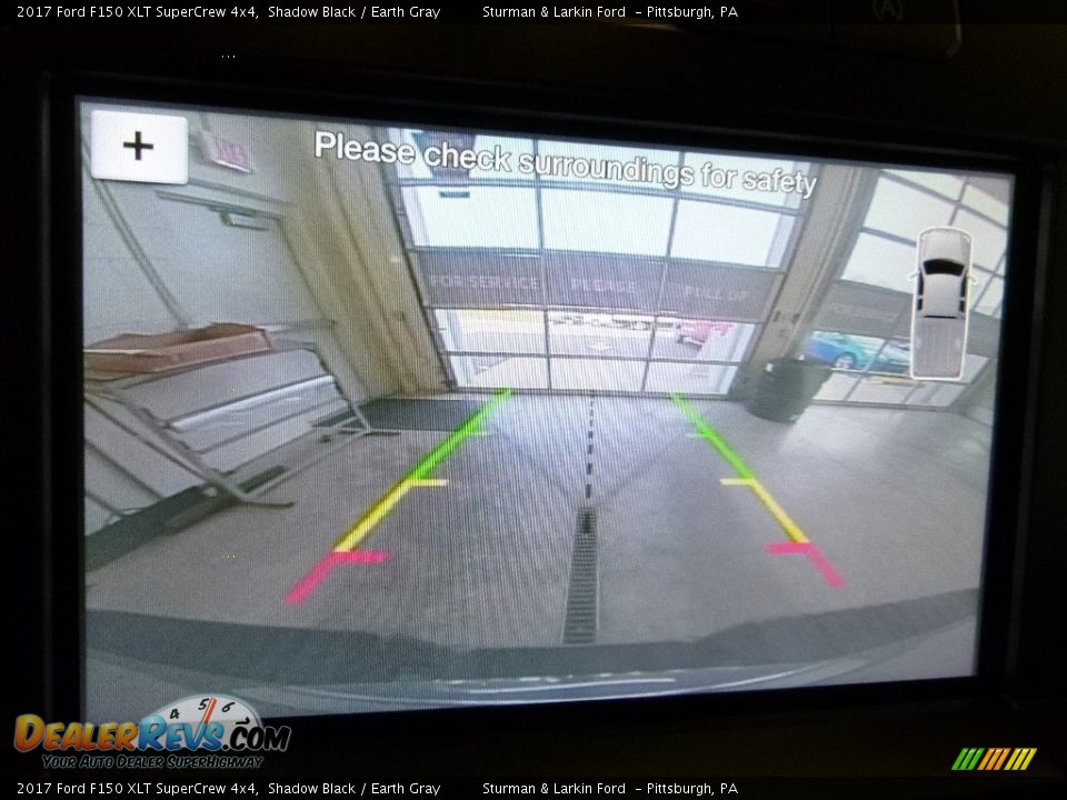 2017 Ford F150 XLT SuperCrew 4x4 Shadow Black / Earth Gray Photo #14