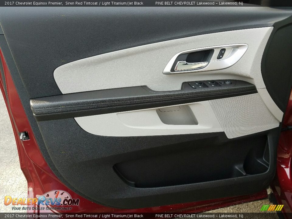 2017 Chevrolet Equinox Premier Siren Red Tintcoat / Light Titanium/Jet Black Photo #6