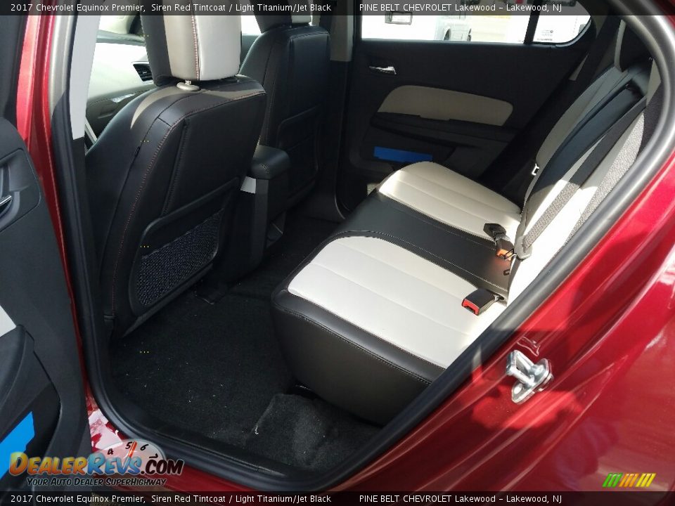 2017 Chevrolet Equinox Premier Siren Red Tintcoat / Light Titanium/Jet Black Photo #8