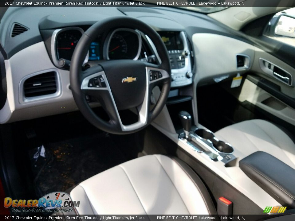 2017 Chevrolet Equinox Premier Siren Red Tintcoat / Light Titanium/Jet Black Photo #9