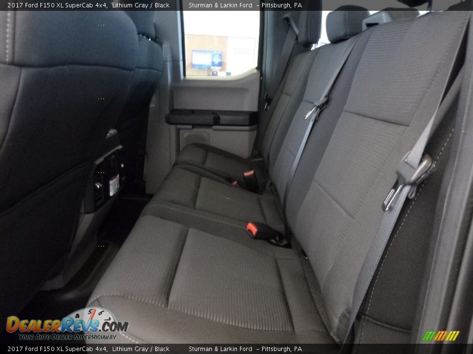 2017 Ford F150 XL SuperCab 4x4 Lithium Gray / Black Photo #7