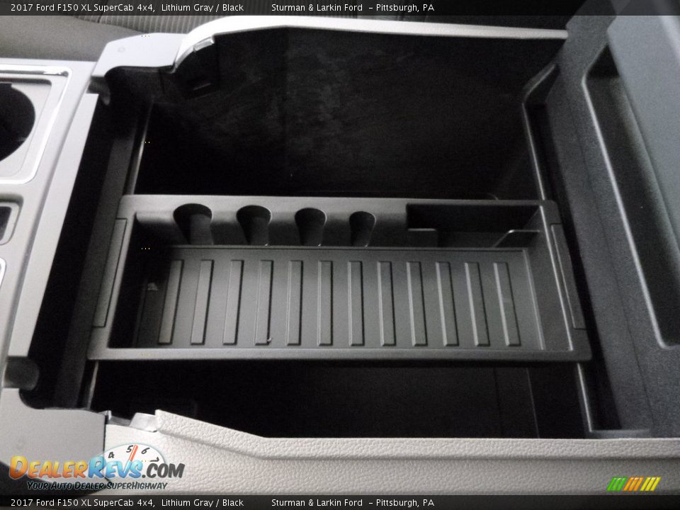2017 Ford F150 XL SuperCab 4x4 Lithium Gray / Black Photo #14