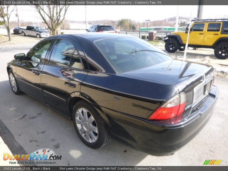 2003 Lincoln LS V8 Black / Black Photo #7