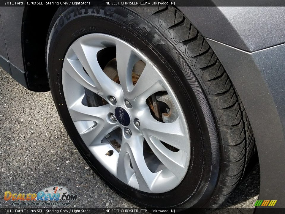 2011 Ford Taurus SEL Sterling Grey / Light Stone Photo #4