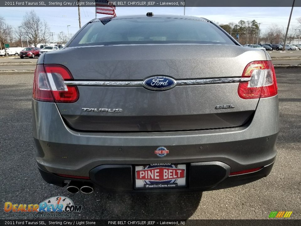 2011 Ford Taurus SEL Sterling Grey / Light Stone Photo #8