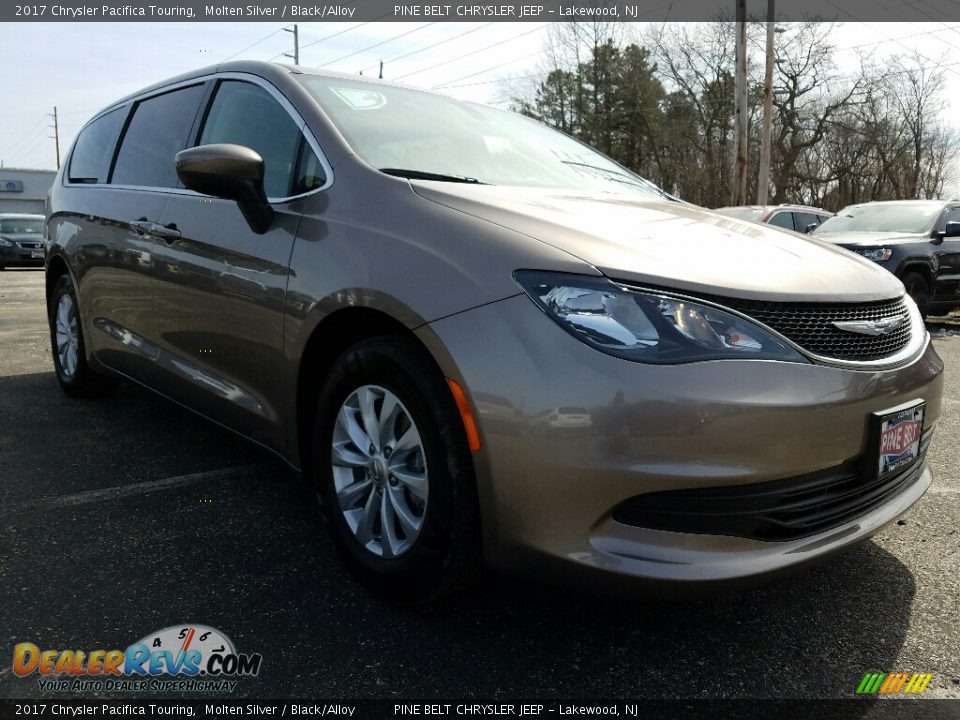 2017 Chrysler Pacifica Touring Molten Silver / Black/Alloy Photo #1